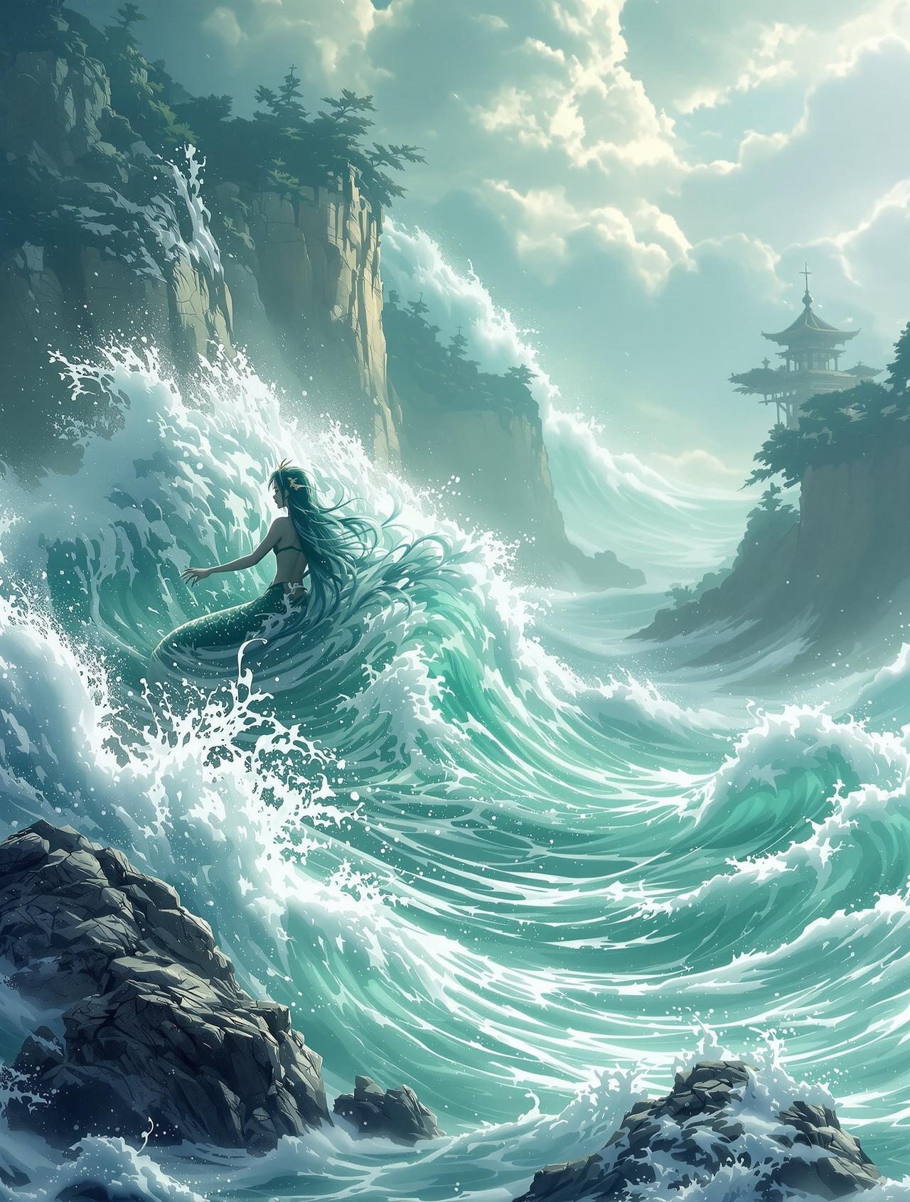 羞耻动漫精选古风番剧《碧海潮生》- 听，那是大海的心跳
