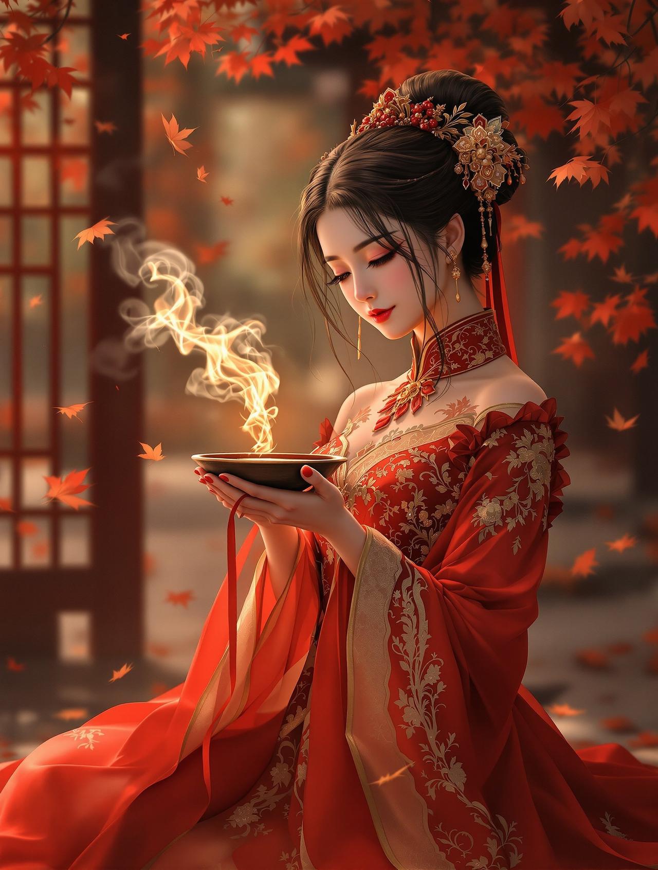 羞耻动漫精选古风番剧《残香烬》- 一缕残香，燃尽三生痴念